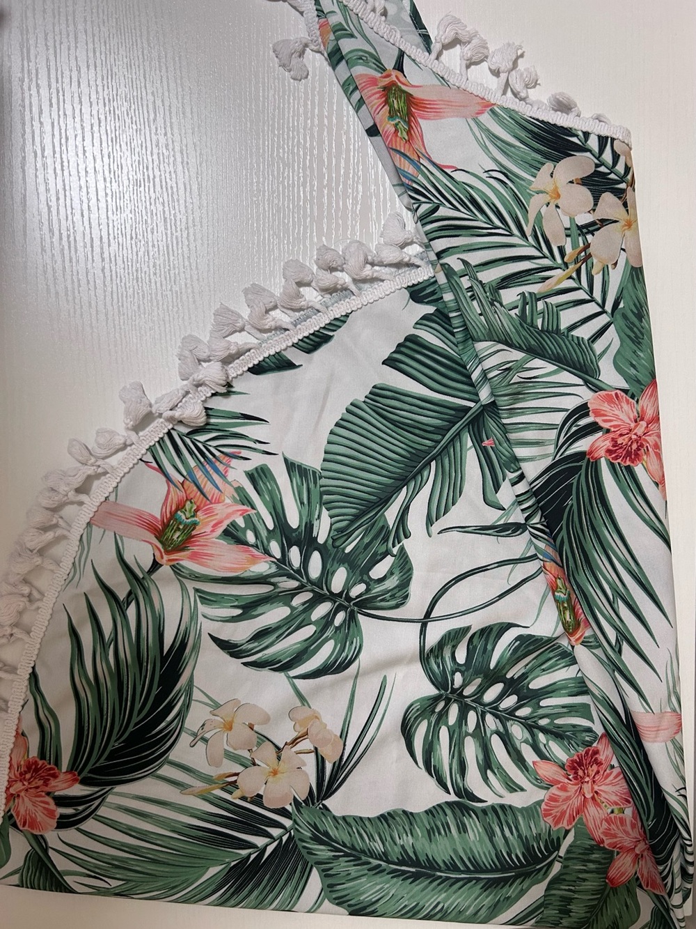 Cupshe Tropical Leaf Sarong